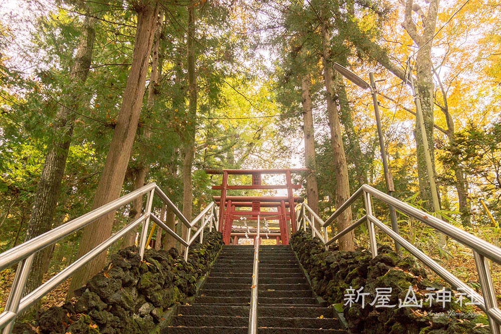 金運神社 新屋山神社境内 富士吉田